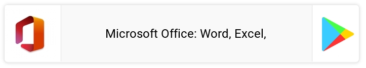 Microsoft Office: Word, Excel,