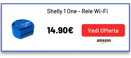 Shelly 1 One - Rele Wi-Fi