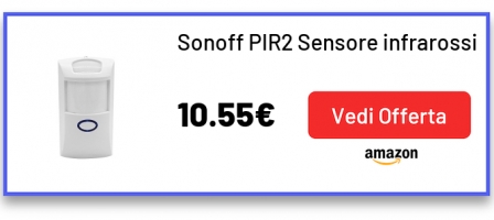 Sonoff PIR2 Sensore infrarossi