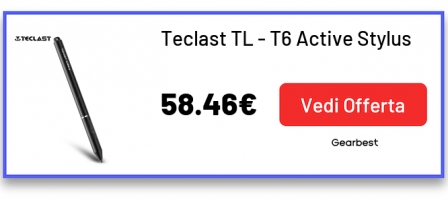 Teclast TL - T6 Active Stylus Pen Black Aluminum Alloy for Teclast F6PRO / F5R / X4 / F5 / F6PLUS Sale, Price & Reviews | Gearbest