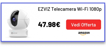EZVIZ Telecamera Wi-Fi 1080p