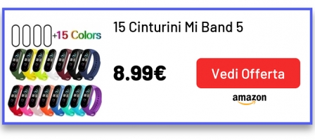15 Cinturini Mi Band 5