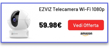 EZVIZ Telecamera Wi-Fi 1080p