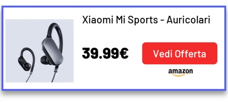 Xiaomi Mi Sports - Auricolari Bluetooth, colore: Nero