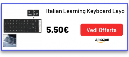 Italian Learning Keyboard Layout