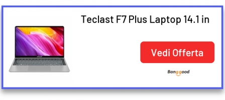 Teclast F7 Plus Laptop 14.1 inch Intel N4100 8GB 256GB SSD 7mm Thickness 8mm Narrow Bezel Backlit Notebook
