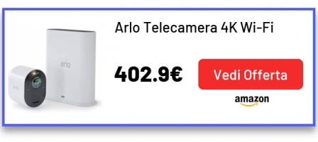 Arlo Telecamera 4K Wi-Fi