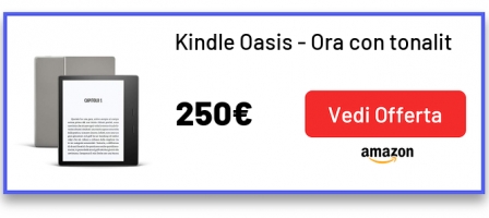 Kindle Oasis - Ora con tonalità della luce regolabile - Resistente all’acqua, 8 GB, Wi-Fi, Grafite