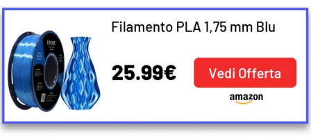 Filamento PLA 1,75 mm Blu