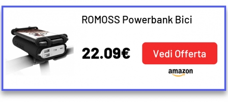 ROMOSS Powerbank Bici