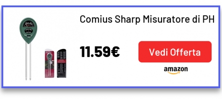 Comius Sharp Misuratore di PH del Suolo, Tester del Suolo 3-in-1 con Kit per Test di umidità, Luce e PH del Suolo per Giardino, Fattoria, Prato, misuratore di umidità del Suolo