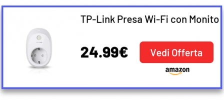 TP-Link Presa Wi-Fi con Monitoraggio Energia HS110, Smart Plug Compatibile con Alexa e Google Home, Controllo dei Dispositivi Ovunque Mediante Kasa App, Nessun hub esterno necessario