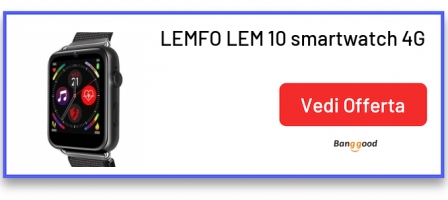 LEMFO LEM 10 smartwatch 4G
