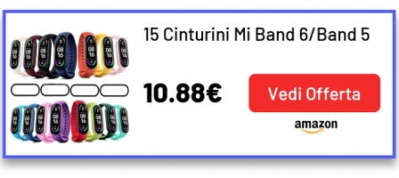 15 Cinturini Mi Band 6/Band 5