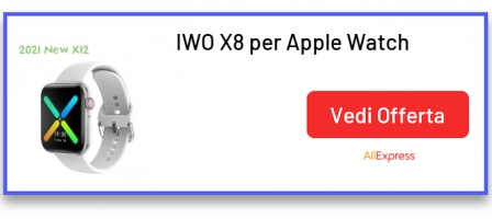 IWO X8 per Apple Watch