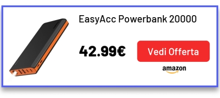 EasyAcc Powerbank 20000