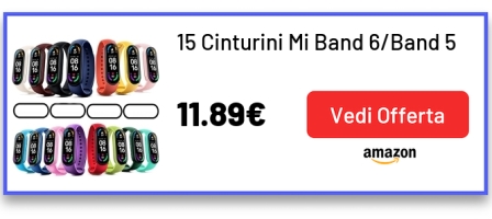 15 Cinturini Mi Band 6/Band 5