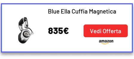 Blue Ella Cuffia Magnetica