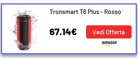 Tronsmart T6 Plus - Rosso
