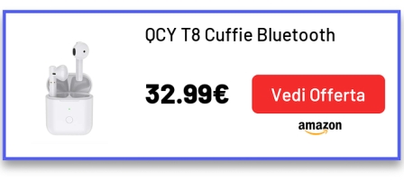 QCY T8 Cuffie Bluetooth