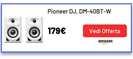 Pioneer DJ, DM-40BT-W