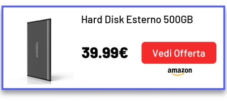 Hard Disk Esterno 500GB