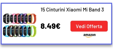 15 Cinturini Xiaomi Mi Band 3