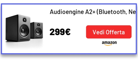Audioengine A2+ (Bluetooth, Nero)