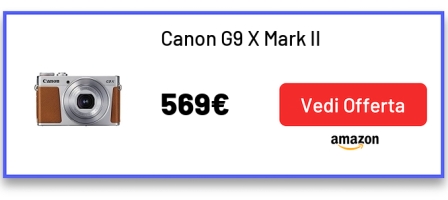 Canon G9 X Mark II