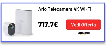 Arlo Telecamera 4K Wi-Fi