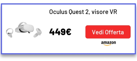 Oculus Quest 2, visore VR