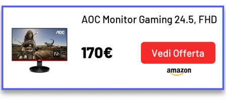AOC Monitor Gaming 24.5, FHD