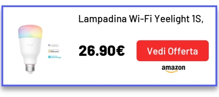 Lampadina Wi-Fi Yeelight 1S,