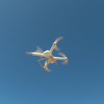 Mi drone in volo