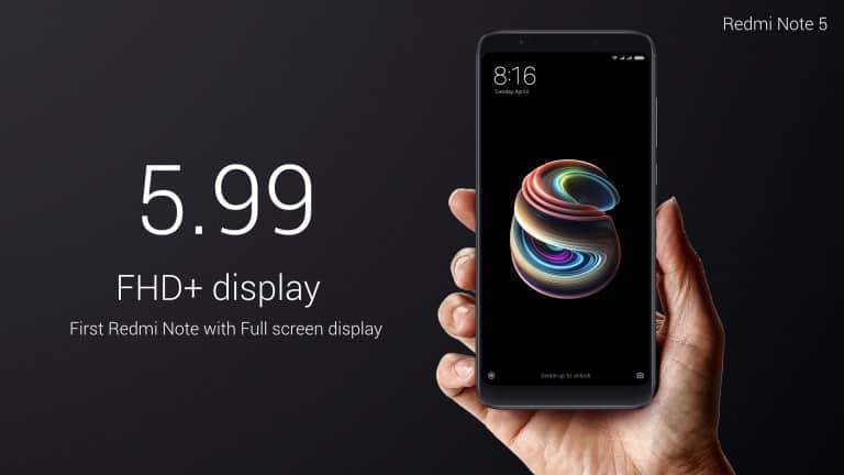 Face Unlock per il Redmi Note 5 Pro