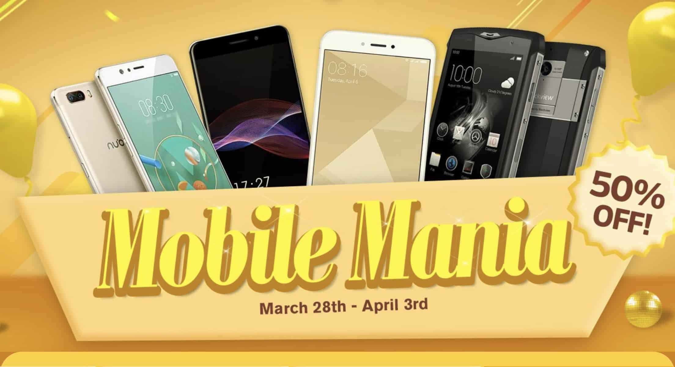 Geekbuying sconti fino al 50% su smartphone