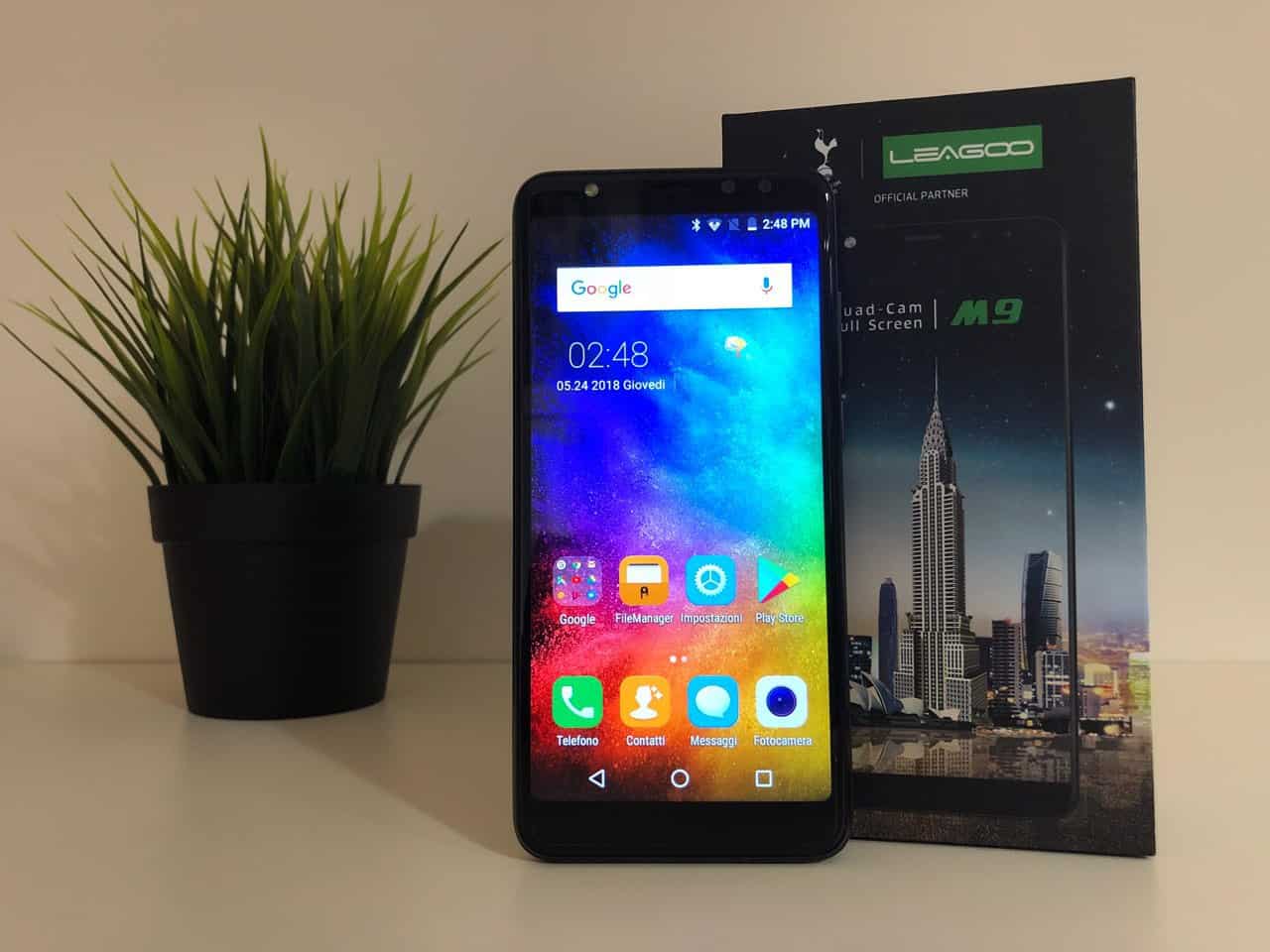 Recensione Leagoo M9: smartphone 18:9 con 4 fotocamere