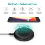 Wireless charger RAVpower Safety