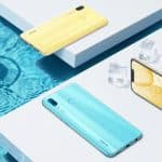 Huawei Nova 3 giallo e blu