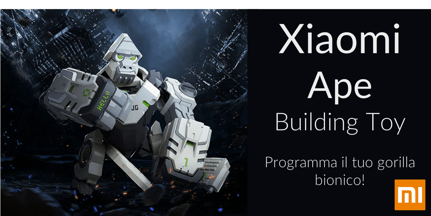 Xiaomi Youpin Ape Building Toy: il gorilla per programmatori