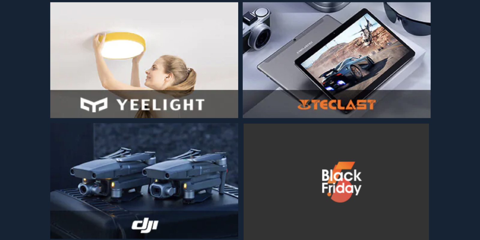 Tutti gli sconti del Black Friday di GearBest
