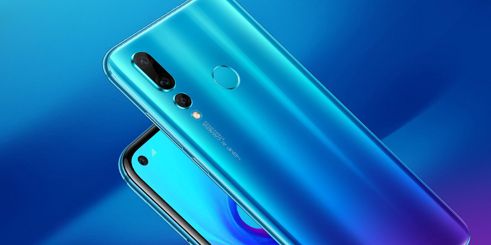 Huawei “buca” il display e aggiunge 4 fotocamere! Arriva  Nova 4