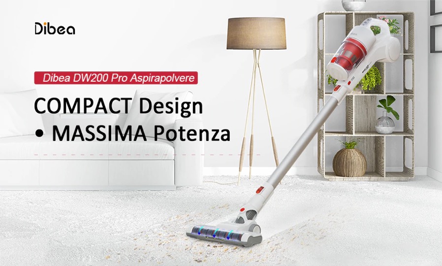 Dibea DW200 Pro: il mini Dyson in promo a 80€!