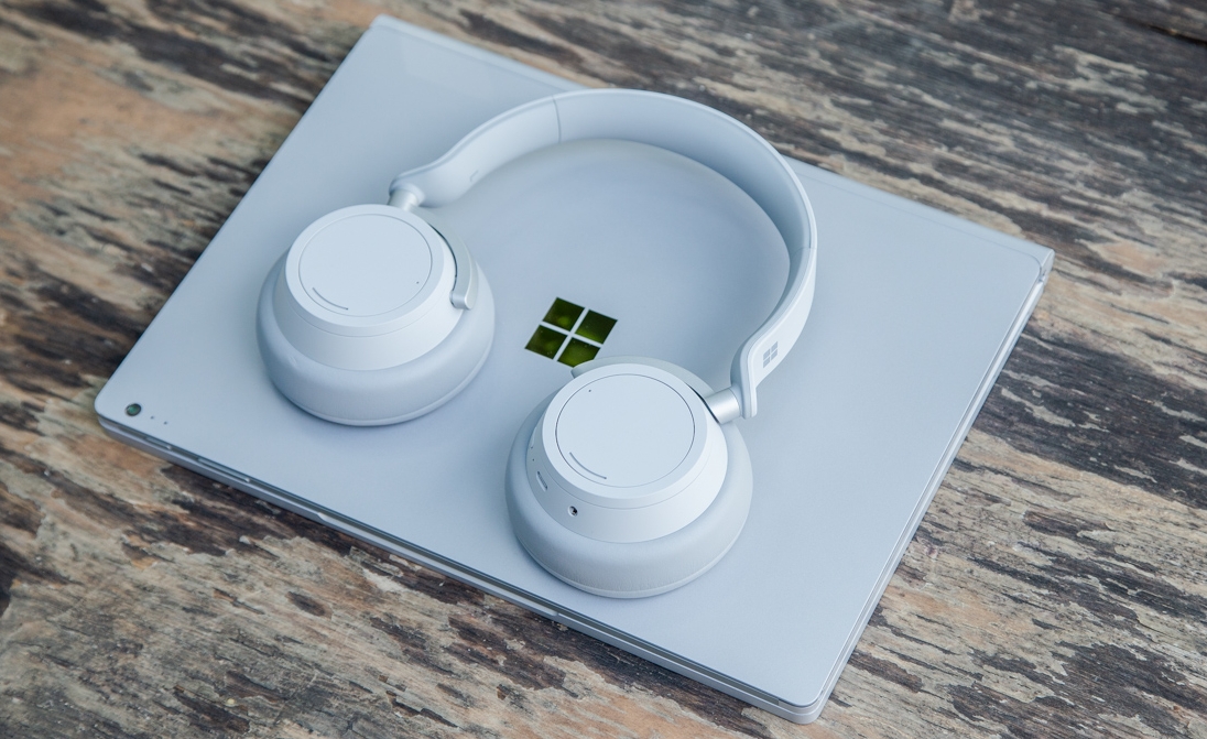Recensione Surface Headphones,  cuffie Microsoft con riduzione del rumore