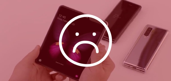 Samsung Galaxy Fold: 2000€ e lo schermo si rompe subito…