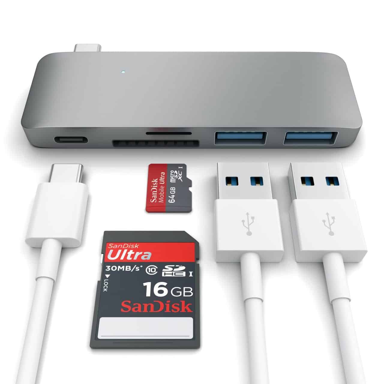 Hub High Speed per connettere USB Type-C a USB 3