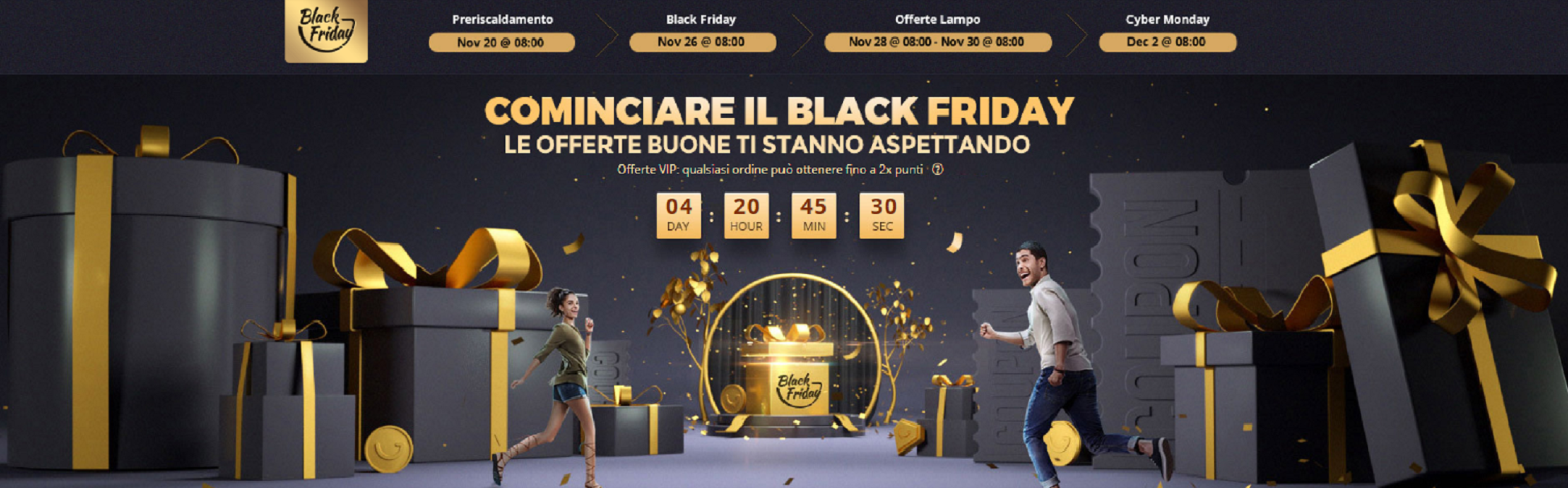 Il Black Friday è già arrivato su GearBest