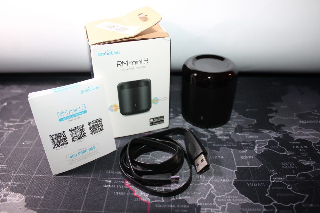 Broadlink RM Mini unboxing