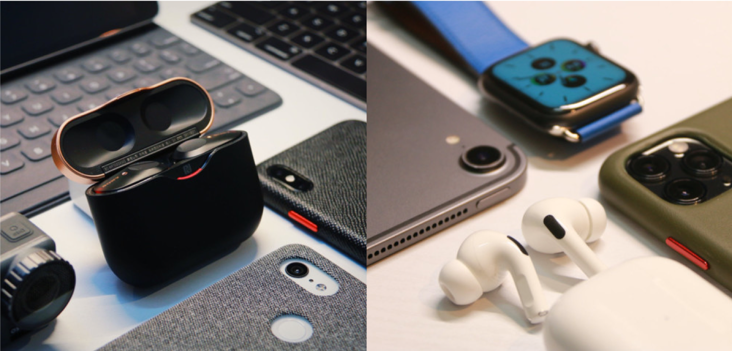 Auricolari Sony WF-1000XM3: confronto con AirPods Pro