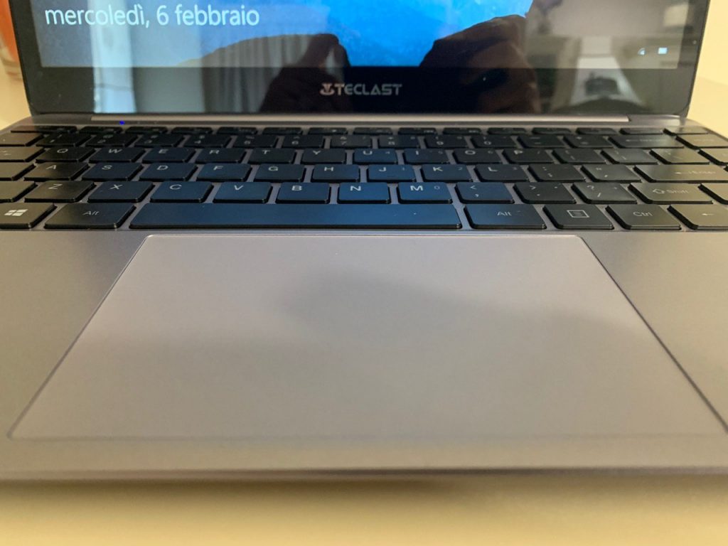Teclast F7 Plus touchpad